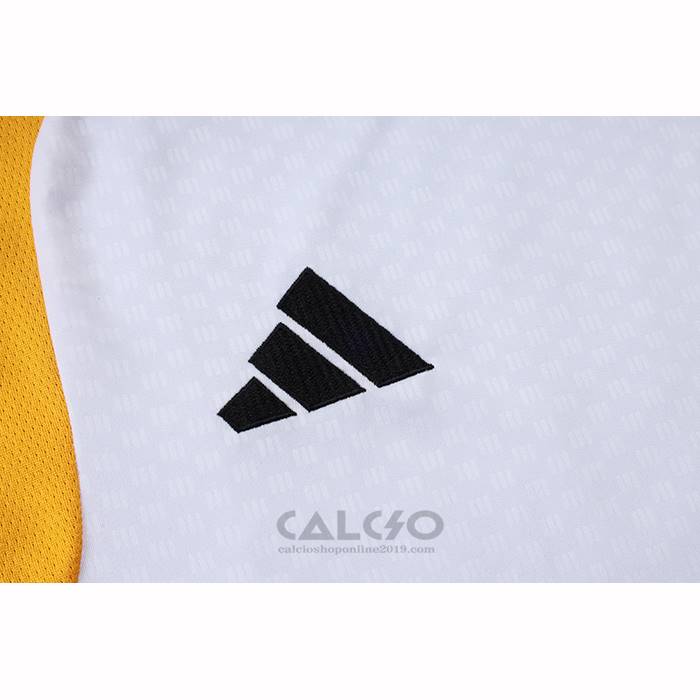 Tuta da Track Germania Manica Corta 2025-2026 Bianco - Pantaloncini